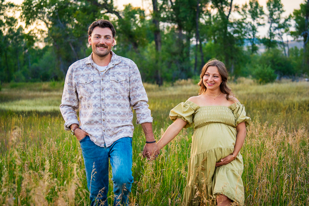 Couple embracing indoors